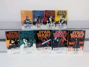 STAR WARS BOOKS Fate of the Jedi Series: Complete 9 Book SFBC Hardcover Set - Picture 1 of 23