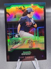2004 Bowman Chrome Refractor Joe Mauer #152