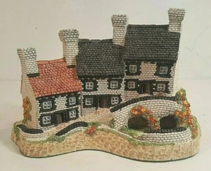 DAVID WINTER BRITISH TRADITIONS HANDBEMALTE MINIATUR "MINER'S ROW" SKULPTUR - Bild 1 von 7