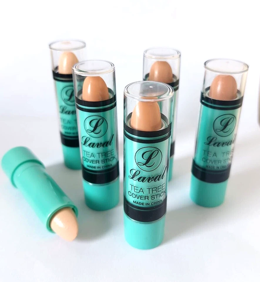 Laval Tea Tree Concealer Cover Stick Fair Medium Dark Pore Blemish Corrector - Image 1 of 1