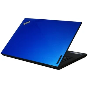 Blue Pink Lenovo ThinkPad T450 Core I5 8GB RAM 256GB SSD Windows 10 Pro Laptop - Picture 1 of 11