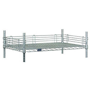 Global Industrial Chrome Ledge 42"L X 4"H for Wire Shelves