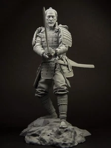 FIGURA DE RESINA. SHOGUN. Figura Impresa en 3D . Escala 1/8. STL IMPRESIONES. - Imagen 1 de 12