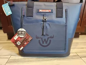 New Moosejaw 42 Can Chilladilla Soft-Sided Cooler Tote - Midnight Blue - Picture 1 of 1