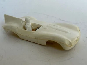 Strombecker Jaguar D Type (White) 1/32 scale slot car body - Picture 1 of 6