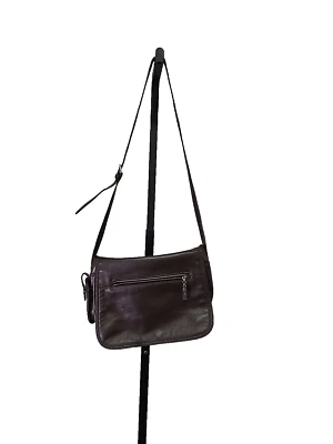 Giani Bernini Diseñador Cuero Genuino Cartera Marrón Bolso de Hombro Espresso Hobo Foto 1 de 4