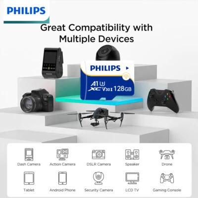 256GB PHILIPS UHS-I V30 130MB/s Mirrorless - Image 1 of 4