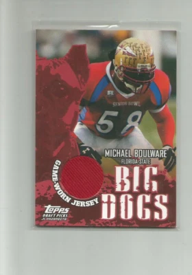2004 TOPPS DRAFT PICKS AND PROSPECTS BIG DOG RELICS #BDMB MICHAEL BOULWARE - Image 1 of 2