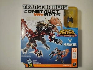 NEW TRANSFORMERS CONSTRUCT BOTS BEAST HUNTERS PREDACONS RISING PREDAKING 59 PCS - Picture 1 of 5