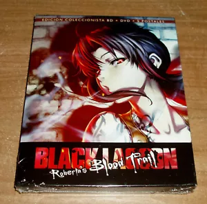 Black Lagoon Coleccionista Blu-Ray+DVD+5 Postales Nuevo Sellado Animacion - Imagen 1 de 4