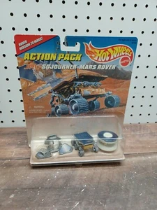 1996 Mattel Hot Wheels Action Pack JPL SOJOURNER MARS ROVER NIP Pathfinder - Picture 1 of 7