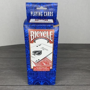 BICYCLE PLAYING CARDS Poker 12 Pack - 6 BLUE & 6 RED 808 Standard Decks Games - Picture 1 of 7