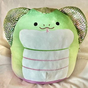 Kellytoy Squishmallows Khaled the Cobra Snake 12” Pillow Plush 2021 NO HANG TAG - Picture 1 of 15