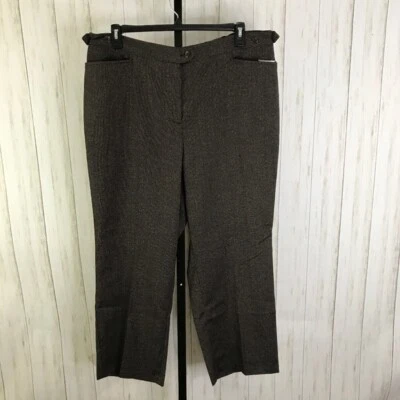 Maggie Barnes Size  20WP  Brown Tweed Dress Pants Trousers  Jayne Fit NWT  - Image 1 of 4
