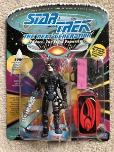 STAR TREK THE NEXT GENERATION BORG Action Figure Playmates 1992 NOC “40” - Picture 1 of 12