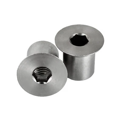 RYSUPPLY® Hülsenmuttern mit Senkkopf aus Edelstahl | M3 - M16 | Hülsen | Muttern - Bild 1 von 4