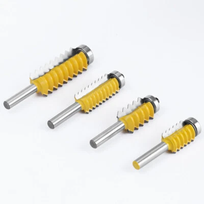 8mm Schaft Verleimfräser 'V' Verzahnung Mehrzahn Schnurwellen NL24/30/41/55 - Bild 1 von 4