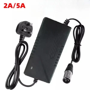 24V Mobility Scooter Wheelchair Battery Charger 2A/5A 3 PIN XLR Head - Picture 1 of 14