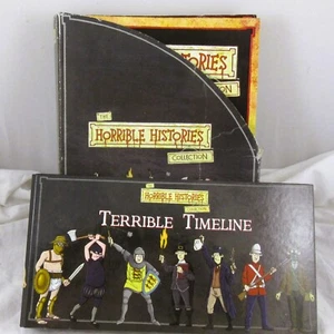 Horrible Histories Sammlung 29 Zeitschriften & Terrible Timeline Binder - Bild 1 von 8