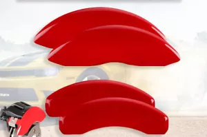 2021-2025 Ford Explorer ST / Line Front + Rear Red MGP Brake Disc Caliper Covers - Foto 1 di 10