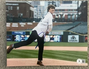 Jackson Jobe Detroit Tigers Pitcher autographed signed 8x10 Photo Beckett Coa - Imagen 1 de 3