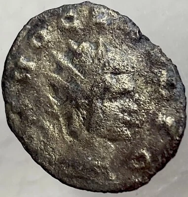 Genuine Ancient Roman Coin 270 AD Emperor Claudius II Gothicus Burning Alter - Image 1 of 4