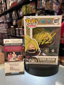 Soba Mask Signed BY Eric Vale (Funko Pop, One Piece) JSA Authenticated* - Picture 1 of 5