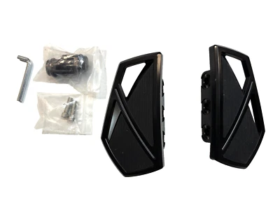 Mini estriberas de tabla Phantom negras pedales de piso Harley Davidson Fat Boy 107 Foto 1 de 4