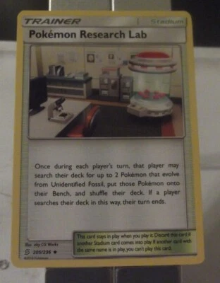 108PK205 - Pokemon Research Lab - 205/236 - Unified Minds - Trainer - NM - Image 1 of 2