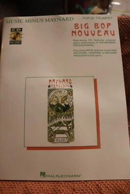 Trumpet & CD: Music Minus Maynard - Big Bop Nouveau - New - Pub Price $17.95 - Image 1 of 3