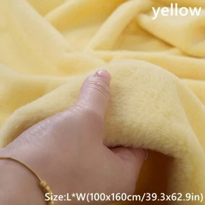 Soft Plush Faux Fur Fabric Cloth Fluffy Thick for Coat Scarf Blanket Sewing - Picture 1 of 21