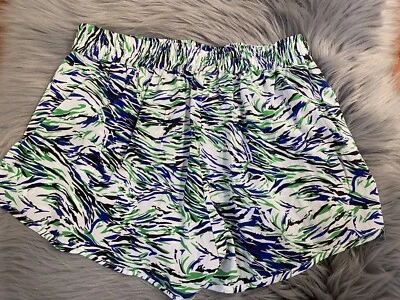 NEW STELLA MCCARTNEY Silk Sleep Shorts Sleepwear Animal Print Tulip Side S $125 - Image 1 of 4