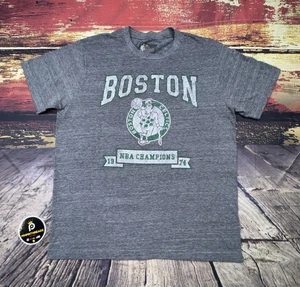 Boston Celtics Shirt Mens Medium NBA 1974 NBA Basketball Champions Vtg Logo Tee - Picture 1 of 9