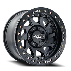 Dirty Life Wheels Rim Enigma Race 17x9 5x127 ET-12 78.1CB Matte Black - Picture 1 of 6