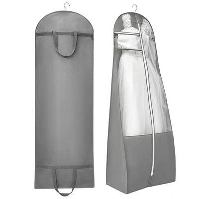 70" Bridal Wedding Dress Bag for Long Gowns Travel Garment Bag for Prom Eveni... - Image 1 of 4