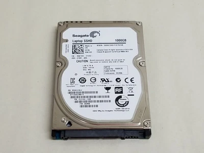 Seagate ST1000LM014 1 TB 2.5" SATA III Hybrid Laptop SSHD - Image 1 of 3