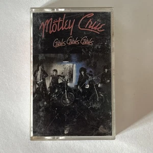 Motley Crue Album Cassette Tape Girls, Girls, Girls - Bild 1 von 3