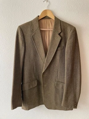 Veste tweed vintage écossaise 40R tissage mixte homme, taille 38R - 39R - Photo 1/4