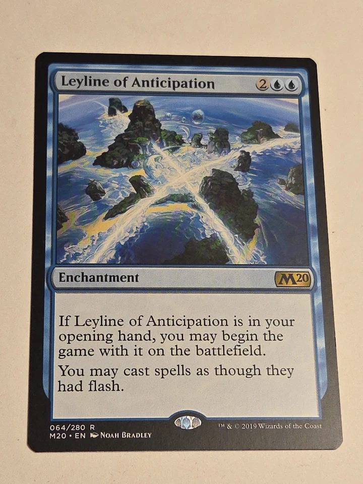 Leyline of Anticipation X1 M20 Core Set 2020 MTG 64/280 R - Image 1 of 2