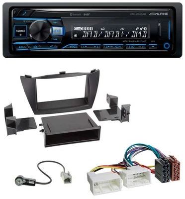 Alpine USB Bluetooth DAB MP3 Autoradio für Hyundai Tucson (2010-2015) - Bild 1 von 4