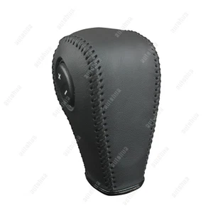 Gear Shift Knob Cover For Ford Edge 2011-14 PU Leather Protector Trim Wrap Black - Picture 1 of 8
