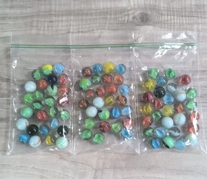 Lotto 70+ biglie occhio di gatto ibride vintage anni 90 e farfalla vacor - Foto 1 di 11