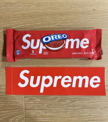 Galletas rojas Oreo Supreme - Paquete de 3 - Selladas / Nunca abiertas, RARAS Foto 1 de 2
