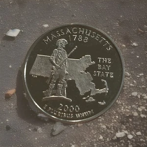 2000-S Massachusetts State Quarter Proof 25C A 💎!! - Picture 1 of 2