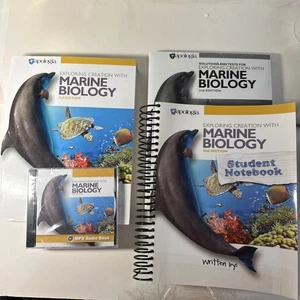 Apologia Marine Biology (2nd edition) Textbook, Solutions, Notebook & Audio Cd ✅ - Imagen 1 de 6