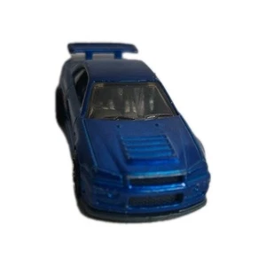 Hot Wheels Nissan Skyline GT-R R34 - Blue (Pre-Owned) - Picture 1 of 8