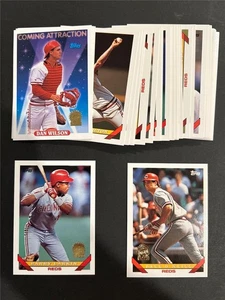 1993 Topps Marlins Inaugural Stamp Cincinnati Reds Team Set 29 Cards - Picture 1 of 1