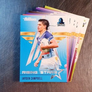 2022 NRL Traders Rising Stars **PICK YOUR CARDS** - Picture 1 of 19
