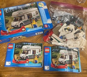 Lego City 60057 - Camper Van - 100% Complete w/ Instructions And Box
