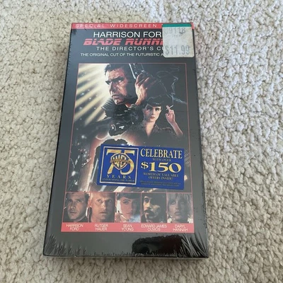 BLADE RUNNER - The Director's Cut VHS, 1993,  Widescreen Edition New SEALED! - Image 1 of 4